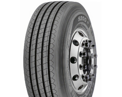 315/80 R22.5 Goodyear S200+ 156/151L Рульова вантажна шина